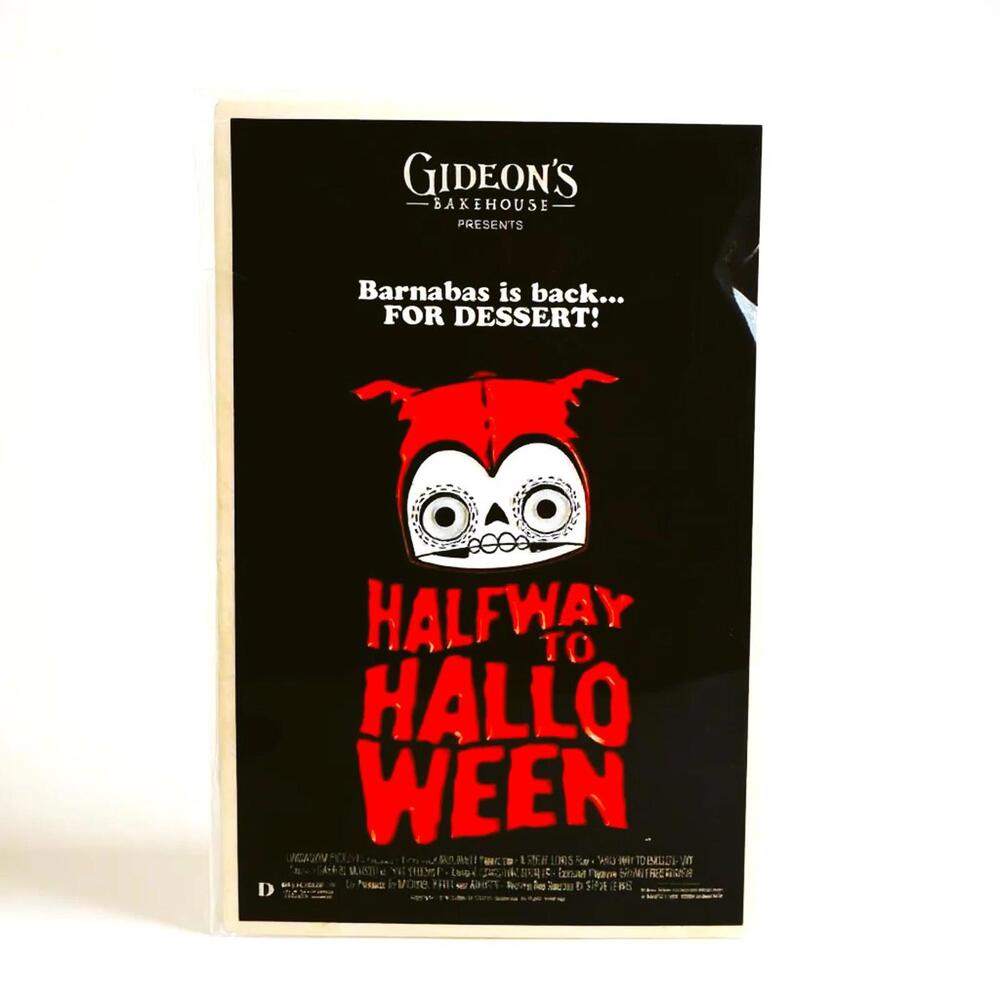 Gideon’s Bakehouse Barnabas GITD Pin 2025 LE | Halfway to Halloween Exclusive